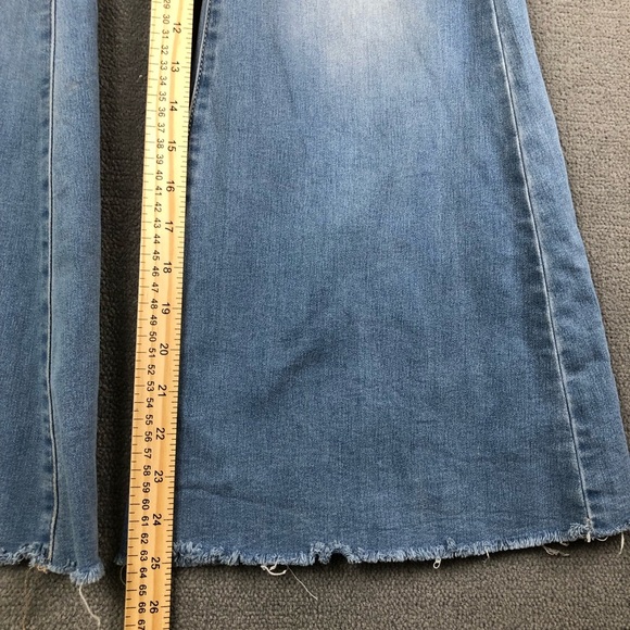 Free People we the free Flare Bell Bottom Jeans size 25 - Picture 7 of 8
